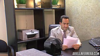 Ariella Ferrera in The Life of a TV Executive Clip#1