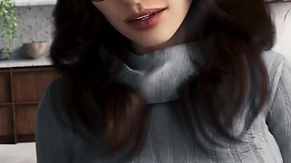 Cybernetic Seduction by 1thousand - Workplace Sex, Hot Bartender Rides It Well (3)
