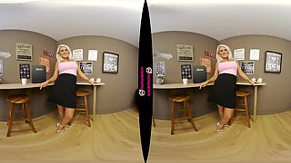 Wank Date - Big Tits Blonde Fingering - Sexlikereal