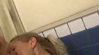 Filthy bathroom quickie - Cherry Kiss