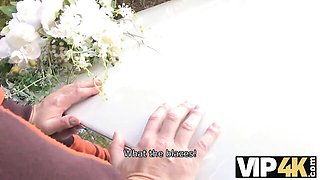 Horny Jennifer Mendez at big boob bride trailer