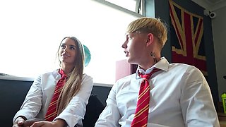 Bonnie Blue Classroom Gangbang
