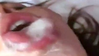 Pregnant Japanese MILF Bukkake Gangbang