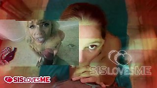 Beautiful Stepsis Lets Her StepBrother Cum In Her Mouth