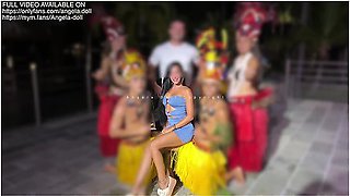 Angela Doll - French Vlog Luxury Slut Gets Fucked While Traveling Bora Bora French Polynesia
