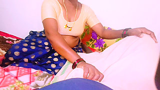 Desi Oldman Fucking Son's Beautiful Wife. Telugu Dirty Talks.