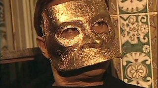Behind the Mask a Slutty MILF and 2 Horny Men
