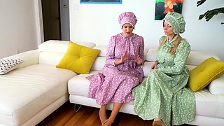 Amish housewives having their first fuck