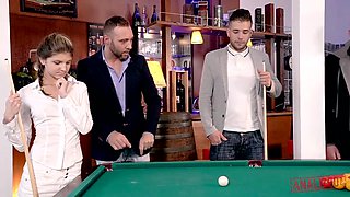 Gina Gerson Takes Three Hard Dicks At Once