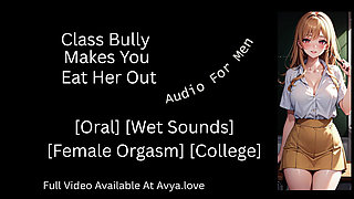 Class Bully Makes You Eat Her Out Domination Hentai JOI