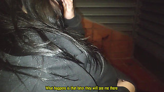 Sucking My Best Friend's Entire Cock Outdoors While It's Raining and We Were Almost Discovered Fantasiahardcoresex