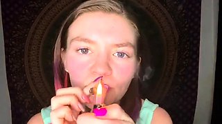 Joi in Spanish with a Young Blonde Gringa - Solo Masturbatio