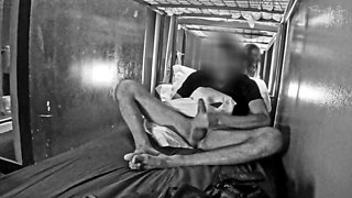 Mixed Dormitory Hostel: Exposing Shower Masturbation