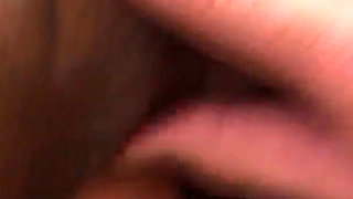 Ebony Gets Drilled by White Stud
