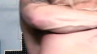 Hot Blonde Works Out Then Fucks Guy in Gym
