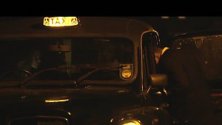 Female Fake Taxi British Spanish Lesbian Pussy Licking