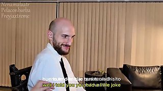 Hot Teacher Gapes Student's Tight Ass - Anal Threesome with Big Tits Latina