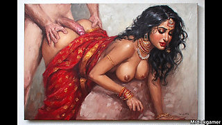 Desi Aunty Fucked in Train with Desi College Boy