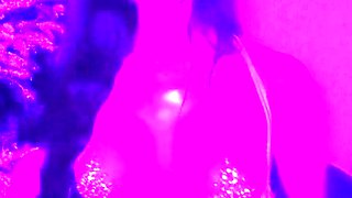Blonde tight pussy babe solo toy fun in glamour masturbation