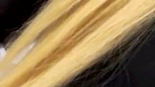 Teen Blonde Dogging Blowjobs and Big Facials