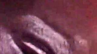 Black Slut Fucked Hard and Squirted in Ass