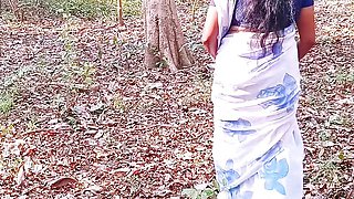 Desi outdoor jungle sex. Indian stepmom and stepson hardcore fucking in jungle. Telugu dirty talks.