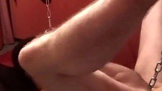 Deep hard in the sling anal fisting extreme by Adelina #11