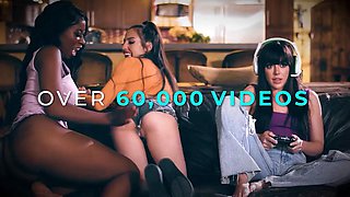 GIRLSWAY - Masseuse Rebecca Vanguard Gives Busty Octavia Red Massage Outside  Shaking Orgasm Inside