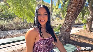 PAWG Ophelia Purr Gets Fucked POV Style After Beach Meet-Up