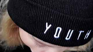 Extreme sex in the forest. Fucked a dirty slut in leggings. POV
