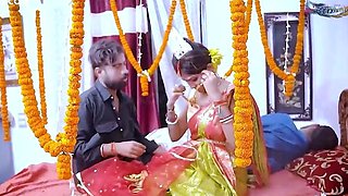 Tiny Indian MILF Naomi Shah swallows a stiff cock