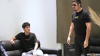 My Stepson Fucks Me In The Asshole When He Founds Out I Have A Lover 32 Min