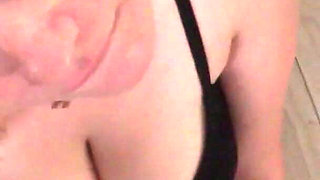 Yellow Dress & Hungry Throat: Karla’s CFNM Blowjob, Tit-cum Worship & Pounded Face