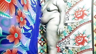 Indian Tamil chubby wife's big ass licking and kissing romantic video