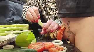 CBT. Extreme Dick and Urethral Torment in the Kitchen! Cooking Cock 2. Episode 2/3. Full.