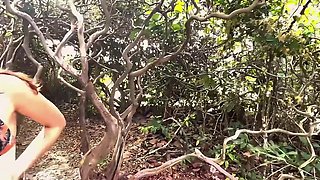 Stunning Brazilian beauty given passionate anal fuck at the seaside