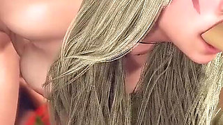 Elf Fell in a Magic Dick Gangbang Trap in the Forest - 3D Porn