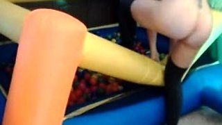 Hot amateur teen butt plug solo play