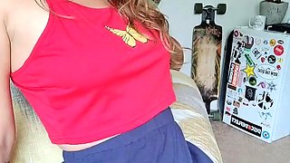 Teen Cute Italian Brunette Solo At