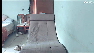 College Girl Comes to Do Homework in My Room and I End up Her