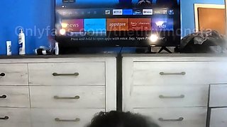 Brunette seductress working her big boobs and hot ass