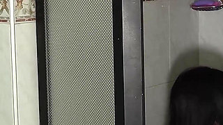 My Stepsister-in-law Gets Into My Shower and We End up Fucking While My Girlfriend Is in the Kitchen