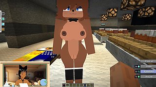 Minecraft Fapcraft: Fazclaire's Nightclub Edition Fucking Frennie, Freddy, in the Ass and Pussy