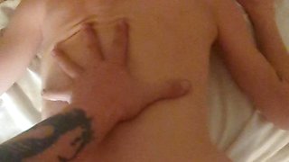 My First Video! Blonde MILF POV Doggystyle With A Toy In My Ass And Solo creampie Toy Orgasm