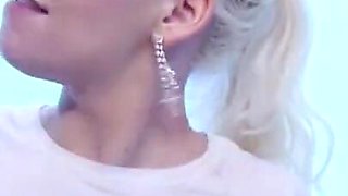 Horny MILF vs four hard cocks