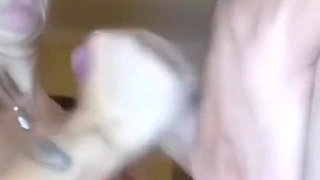 Cum! A nice white cream