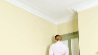 Amateur blonde ass fucked