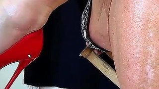 The Red Sexy Heels 1