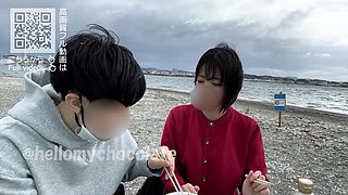 Cute college girl My_Chocolate stars in a hentai flick on an abandoned island with big melons