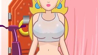 Super Princess Peach Bonus Game Gameplay by Loveskysan69